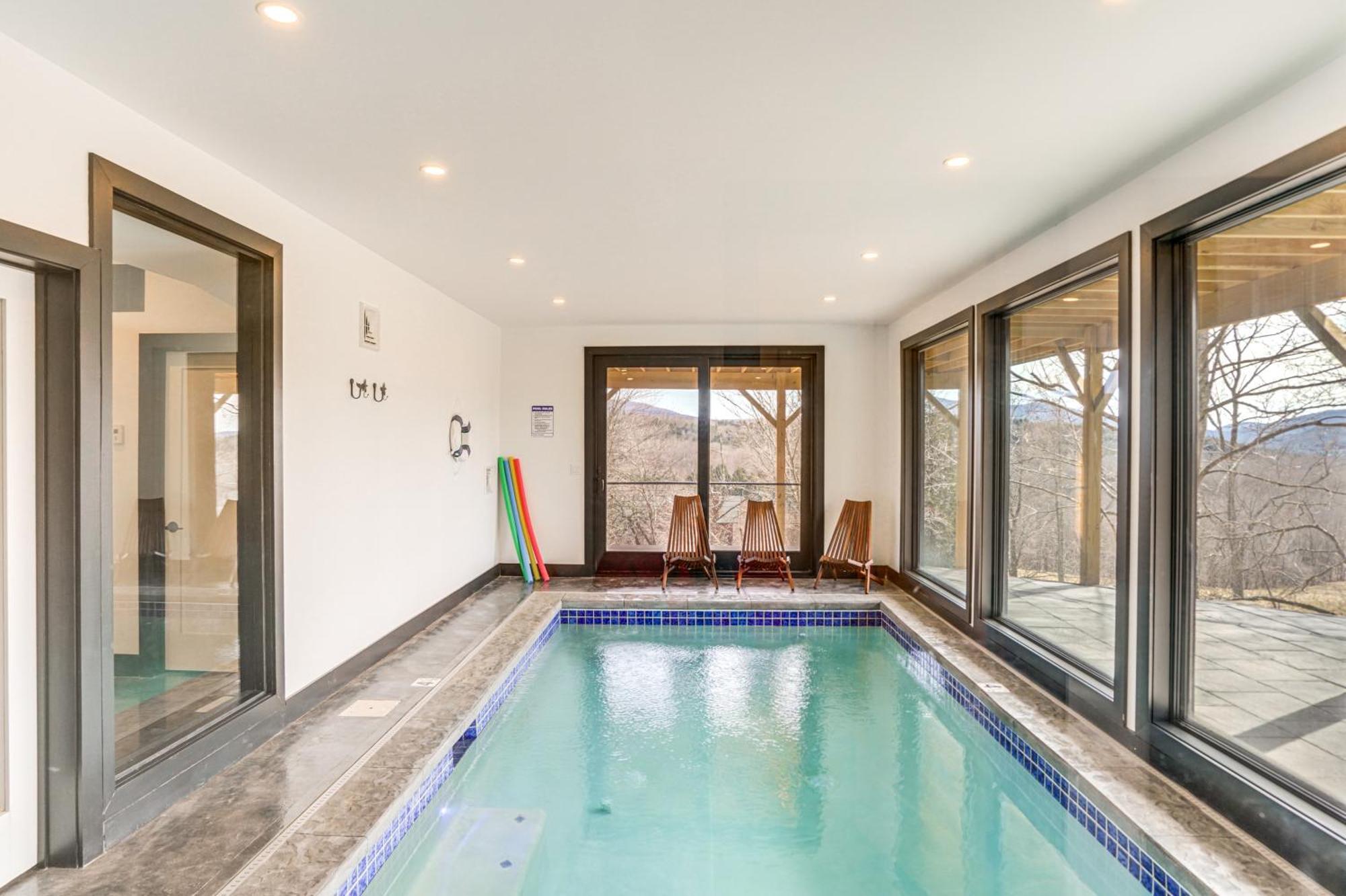 Custom Windham Mtn Villa With Pool, Theater And Views! Екстериор снимка